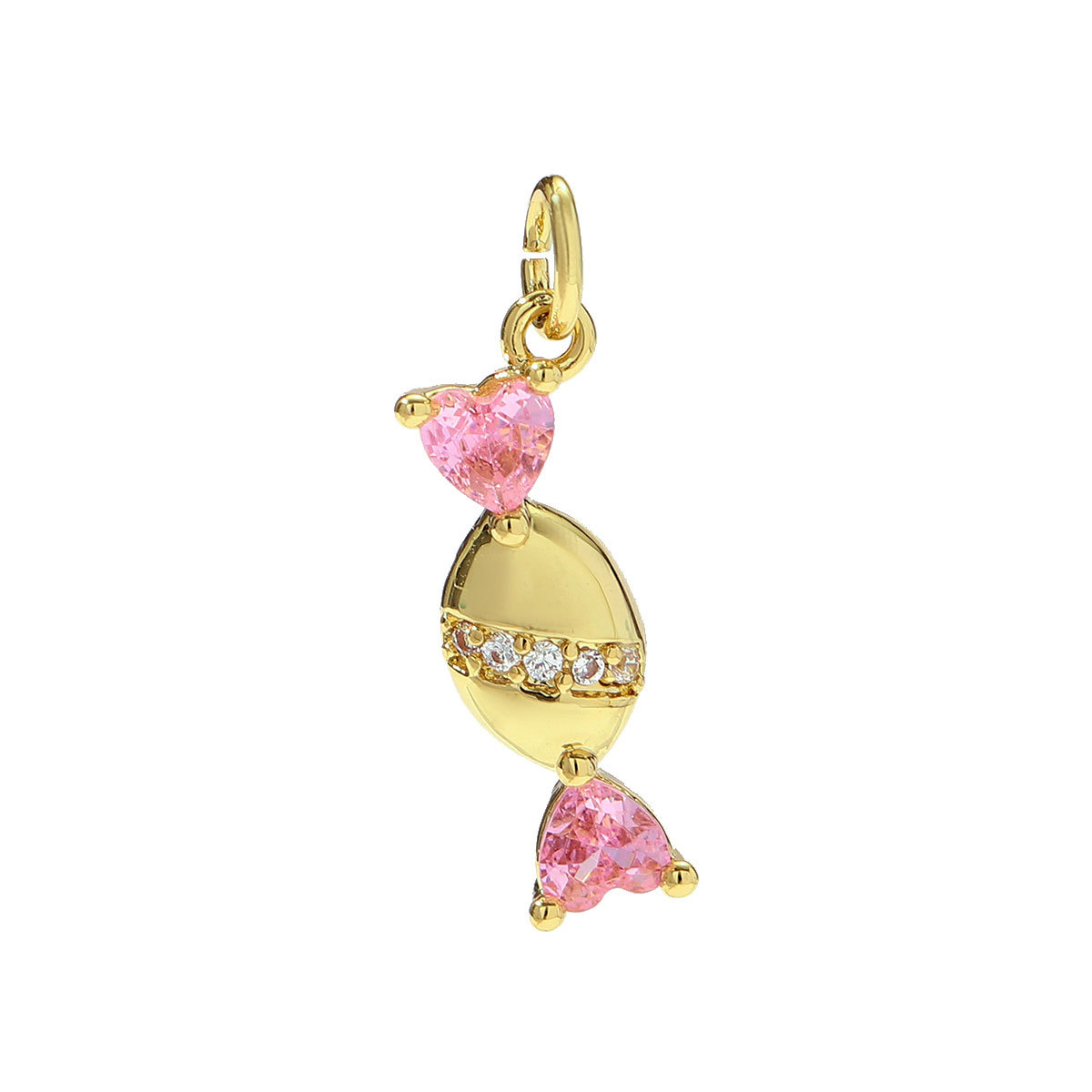 6pcs/pack Copper Zodiac Crab Turtle Starfish Necklace Pendant Shell Carriage Candy DIY Earring Charm Women Octopus Jewelry