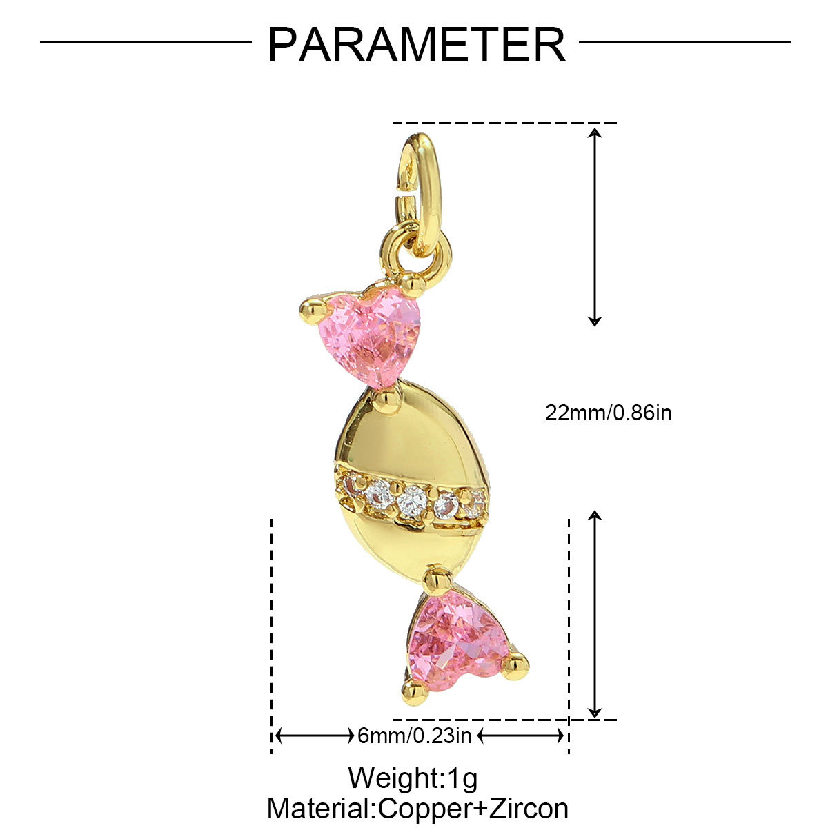6pcs/pack Copper Zodiac Crab Turtle Starfish Necklace Pendant Shell Carriage Candy DIY Earring Charm Women Octopus Jewelry