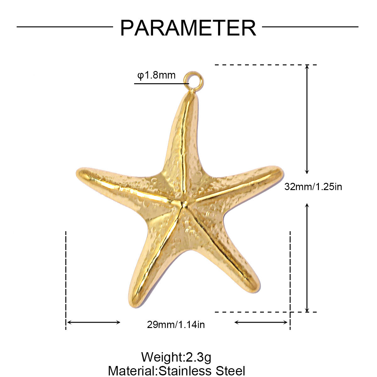 6pcs/pack Stainless Steel Rhinestone Starfish DIY Earring Charms Crab Lion Necklace Pendants Woman Jellyfish Round Jewelry Wholesale