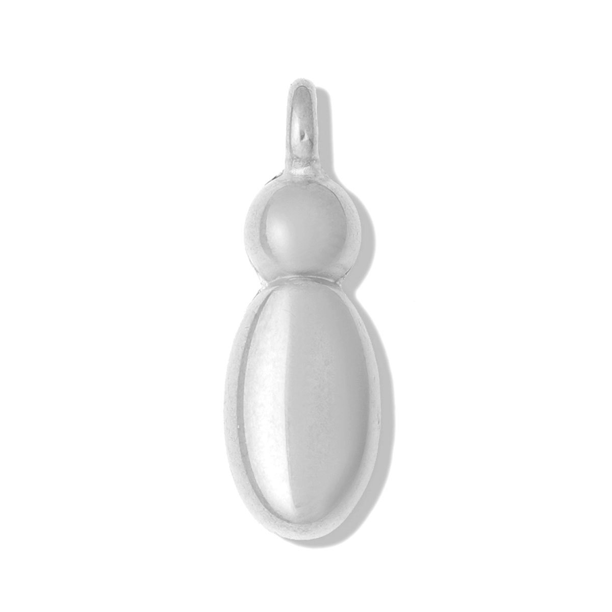 6pcs/pack Stainless Steel Bubble Initial Name DIY Charms A-Z Alphabet Necklace Pendant Woman Shoe Accessory Jewelry Wholesale