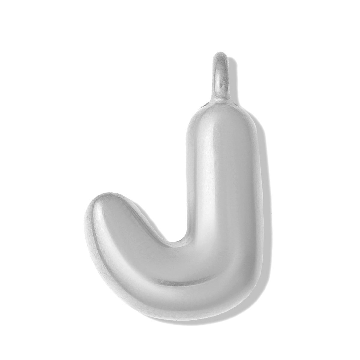 6pcs/pack Stainless Steel Bubble Initial Name DIY Charms A-Z Alphabet Necklace Pendant Woman Shoe Accessory Jewelry Wholesale