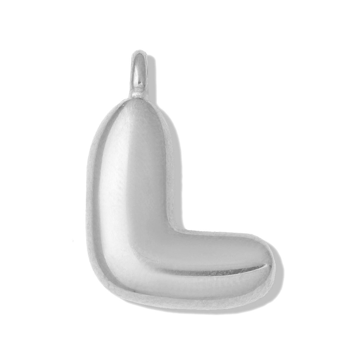 6pcs/pack Stainless Steel Bubble Initial Name DIY Charms A-Z Alphabet Necklace Pendant Woman Shoe Accessory Jewelry Wholesale