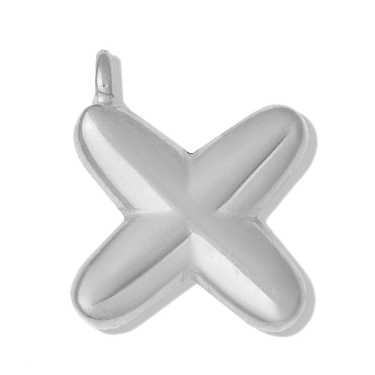 6pcs/pack Stainless Steel Bubble Initial Name DIY Charms A-Z Alphabet Necklace Pendant Woman Shoe Accessory Jewelry Wholesale