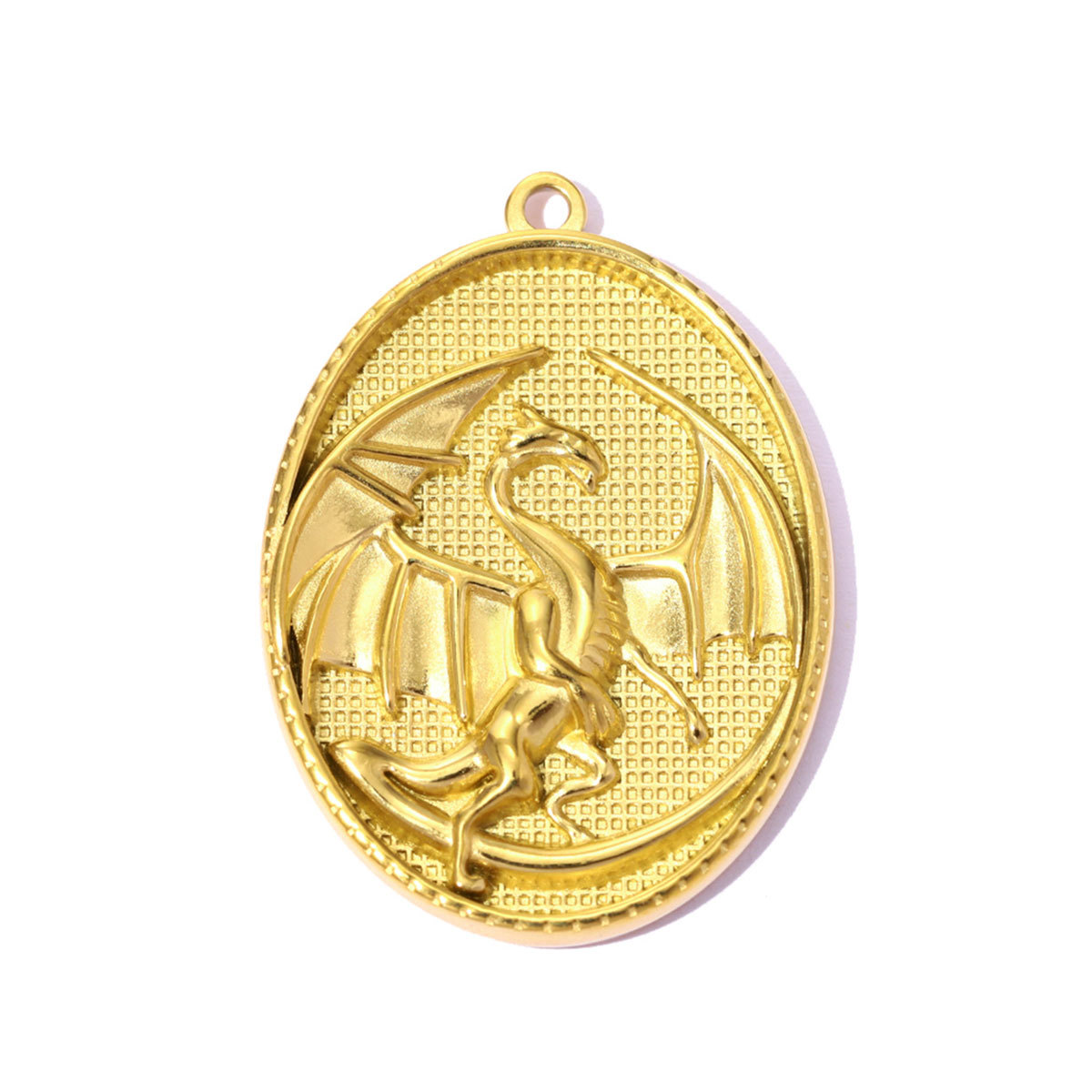 6pcs/pack Stainless Steel Holy Mother Virgin Mary Jesus DIY Charms Dinosaur Cross Necklace Pendants Woman Faith Jewelry Wholesale