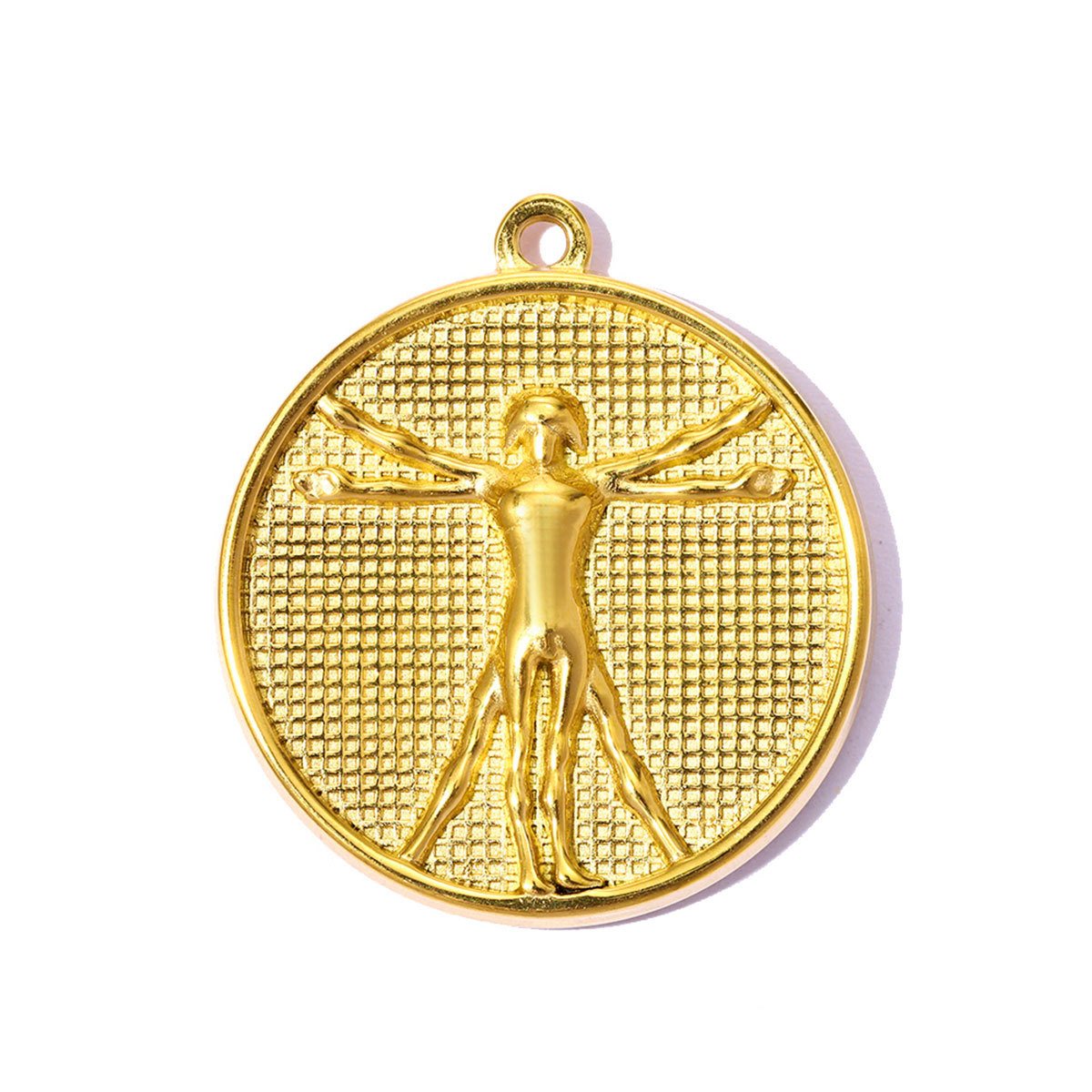 6pcs/pack Stainless Steel Holy Mother Virgin Mary Jesus DIY Charms Dinosaur Cross Necklace Pendants Woman Faith Jewelry Wholesale