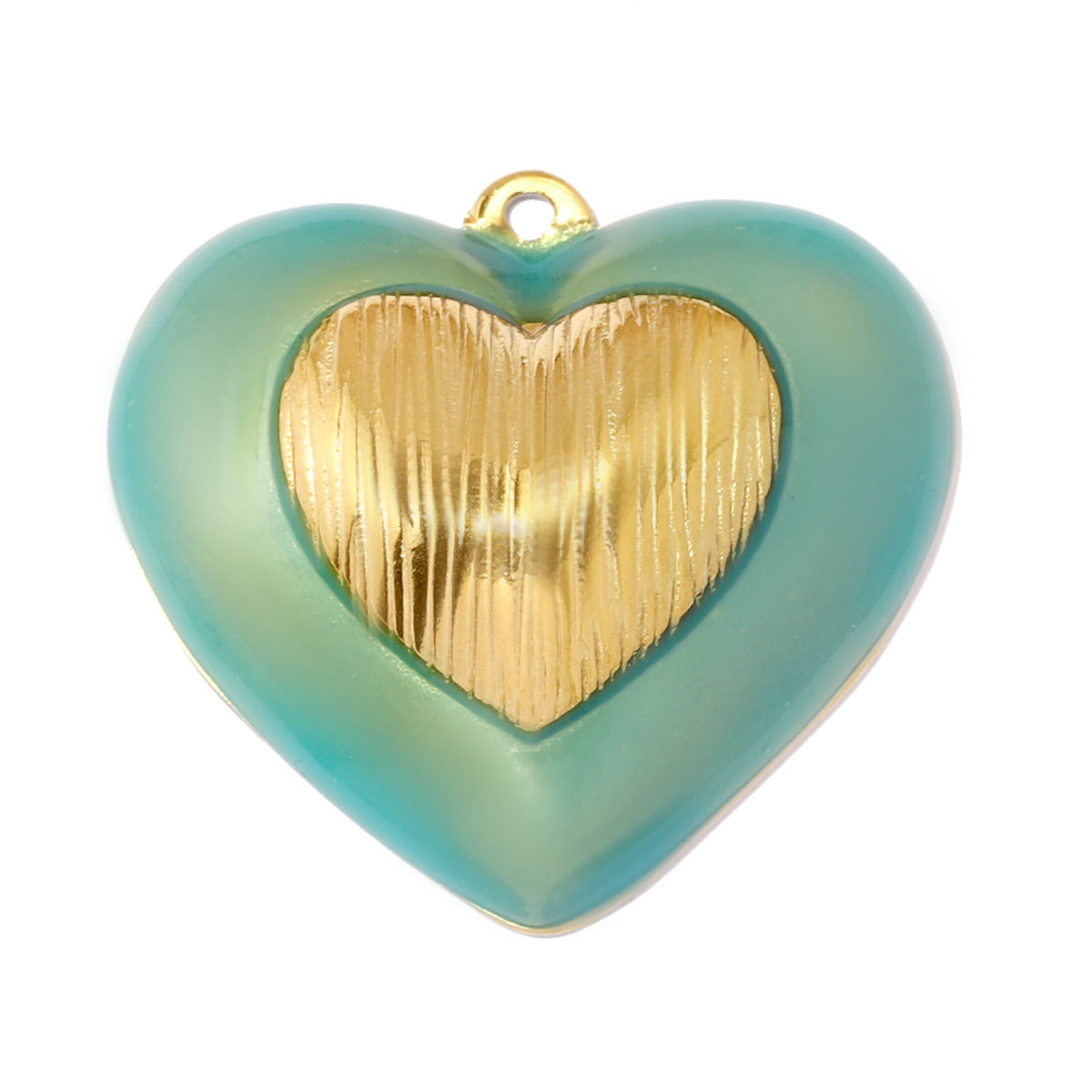 6pcs/pack Stainless Steel Cat Eye Suqare DIY Earring Charms Love Heart Necklace Pendants Woman Enamel Flower Jewelry Wholesale