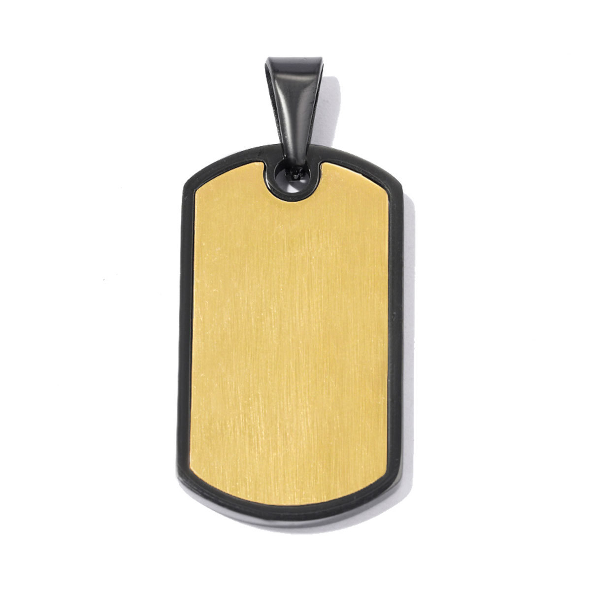 6pcs/pack Fashion Stainless Steel Military Dog Tag Necklace Pendants Blank Couple DIY Charms Man Woman Gift Jewelry Wholesale