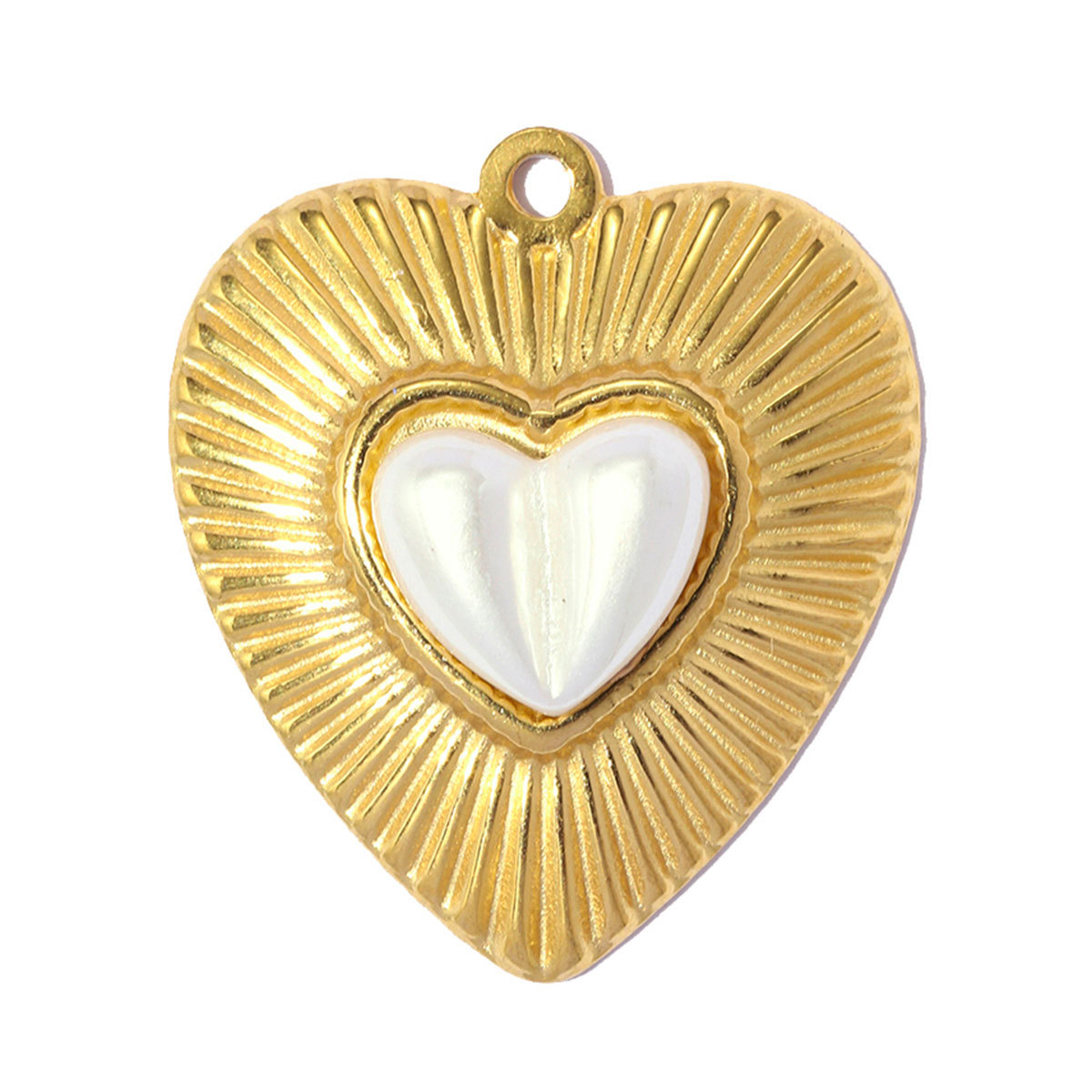6pcs/pack Stainless Steel Rhinestone Te Quiero MAMA DIY Charm Enamel Love Heart Necklace Pendant Woman Mother'Day Gift Jewelry