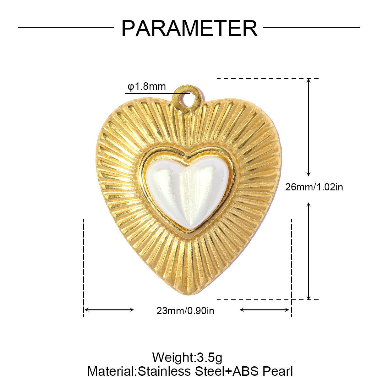 6pcs/pack Stainless Steel Rhinestone Te Quiero MAMA DIY Charm Enamel Love Heart Necklace Pendant Woman Mother'Day Gift Jewelry