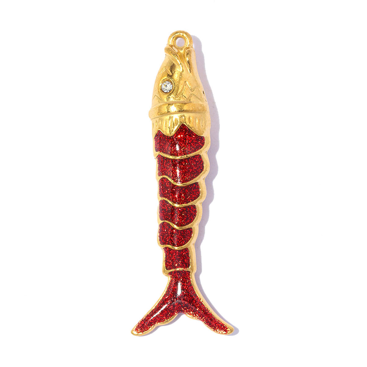 6pcs/pack Stainless Steel Enamel Fish Jellyfish DIY Earring Charms Shell Conch Coral Necklace Pendants Woman Starfish Jewelry Wholesale
