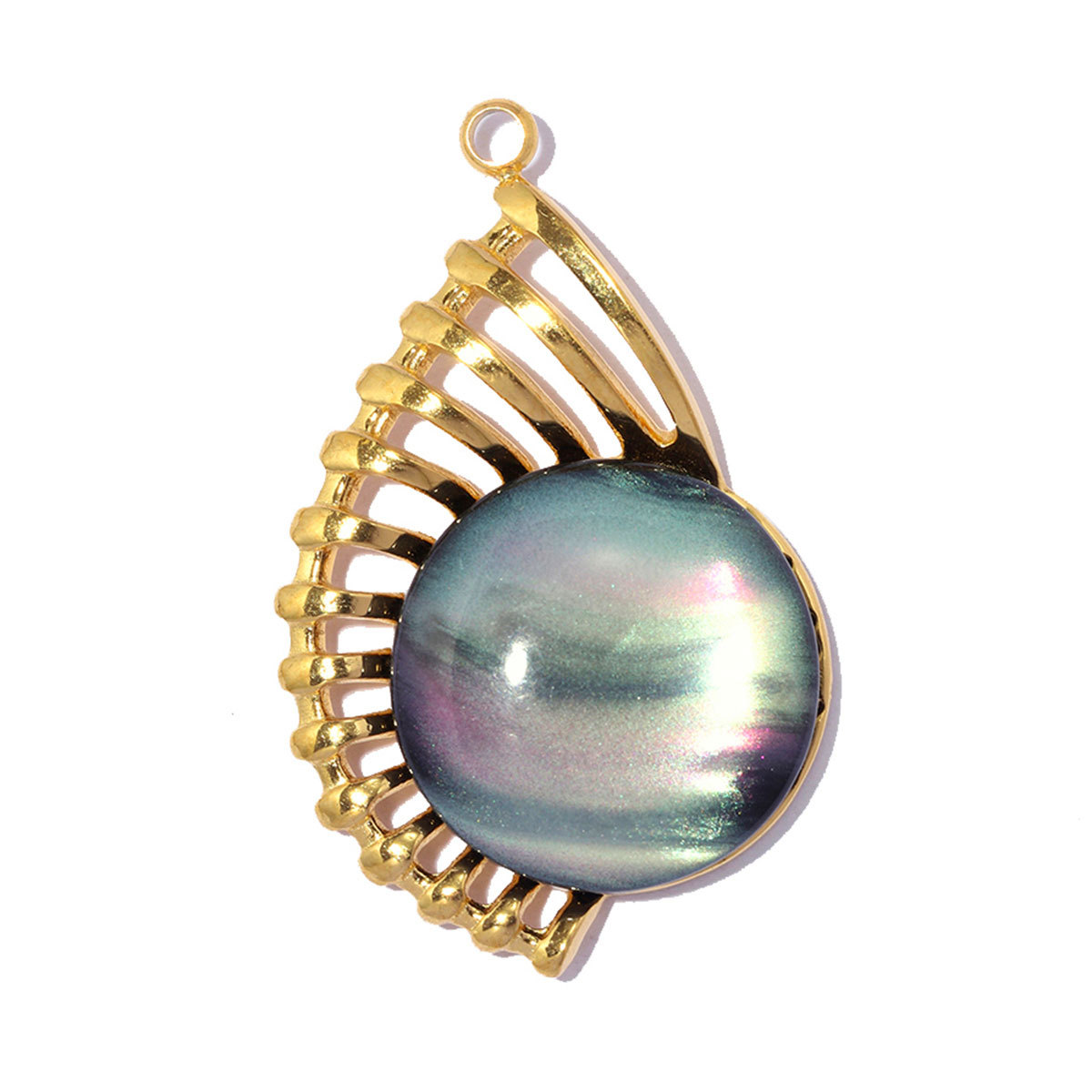 6pcs/pack Stainless Steel Enamel Fish Jellyfish DIY Earring Charms Shell Conch Coral Necklace Pendants Woman Starfish Jewelry Wholesale