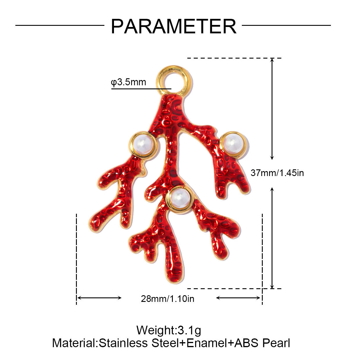 6pcs/pack Stainless Steel Enamel Fish Jellyfish DIY Earring Charms Shell Conch Coral Necklace Pendants Woman Starfish Jewelry Wholesale