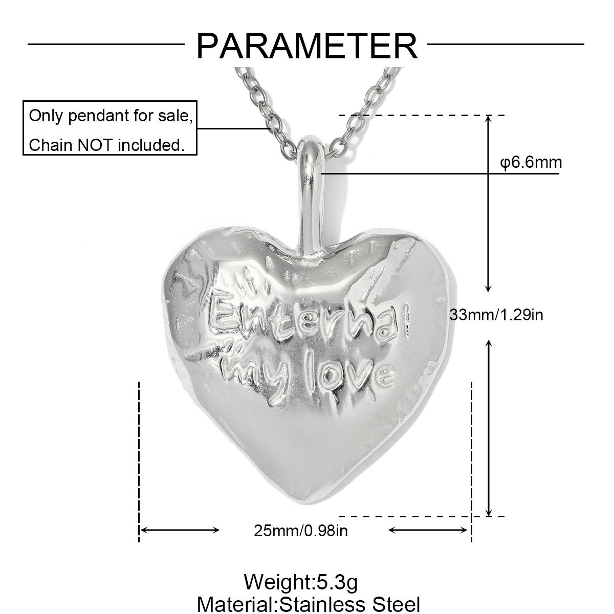 6pcs/pack Stainless Steel Rhinestone Love Heart DIY Charms Moon Star Necklace Pendants Woman Star Sunflower Jewelry Wholesale