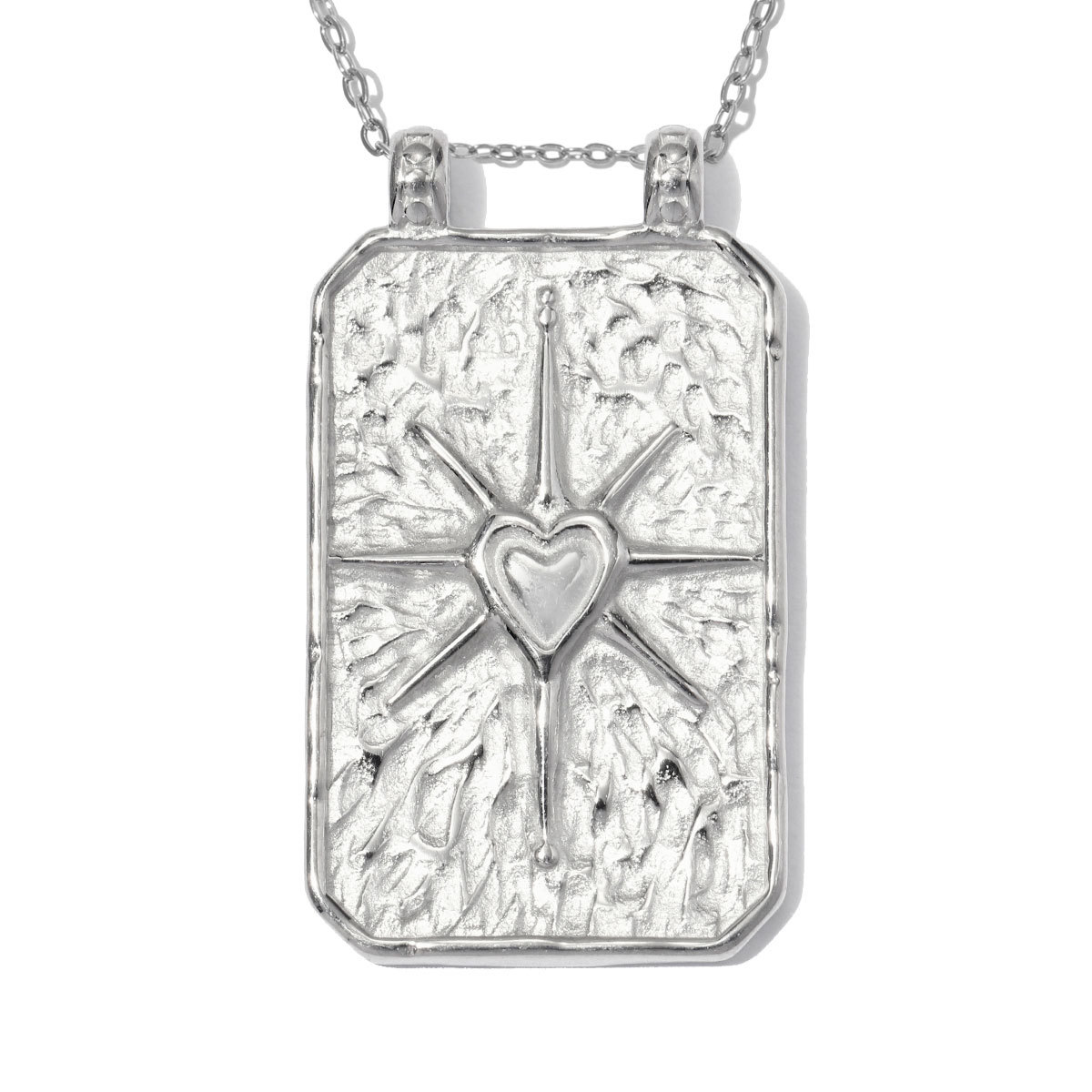 6pcs/pack Stainless Steel Tarot Cards Cross Hand DIY Charms Rhinestone Moon Star Sun Necklace Pendants Woman Heart Mask Jewelry