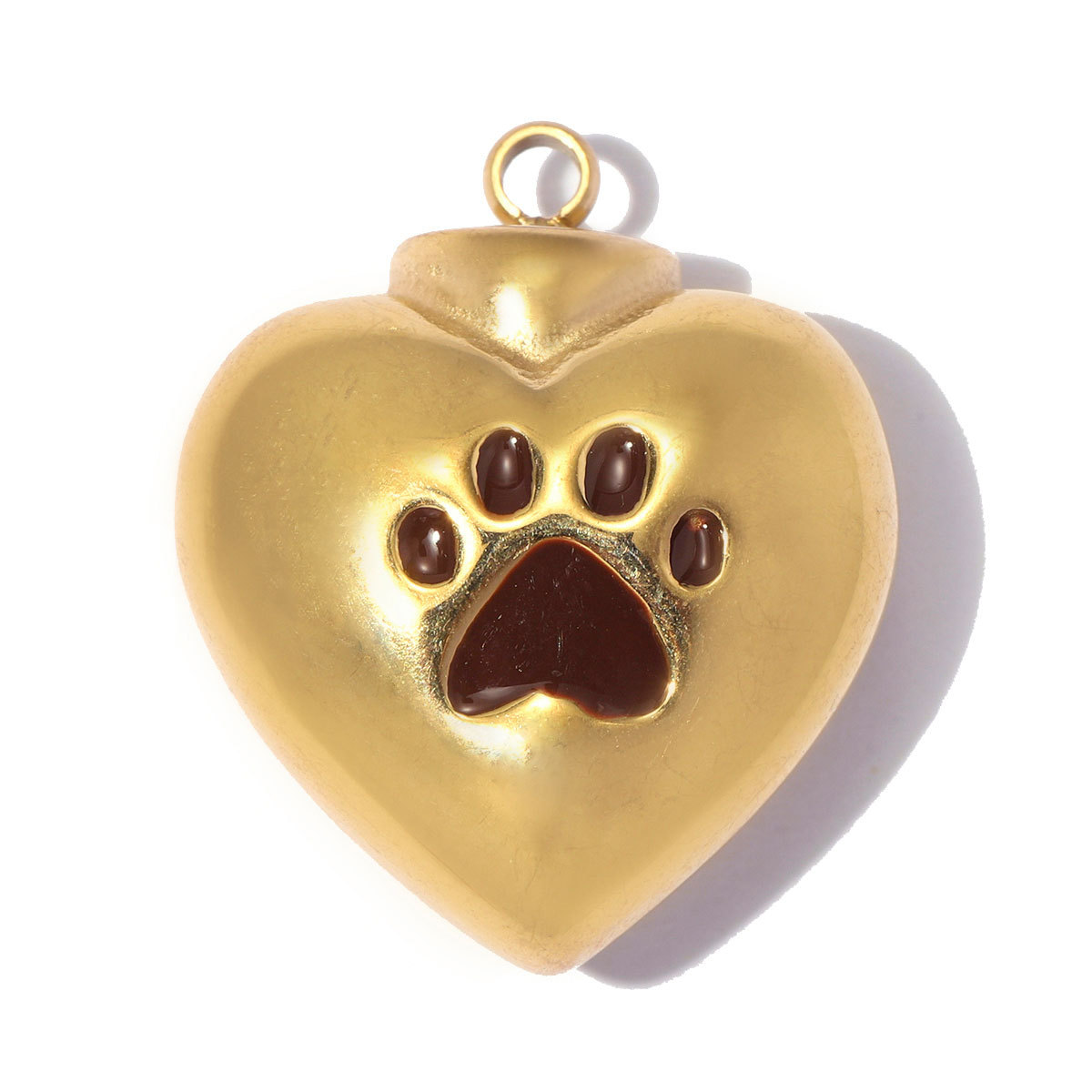 6pcs/pack Stainless Steel Enamel Boy Fox DIY Earring Charms Dog Paw Bone Necklace Pendants Woman Forg Leopard Jewelry Wholesale