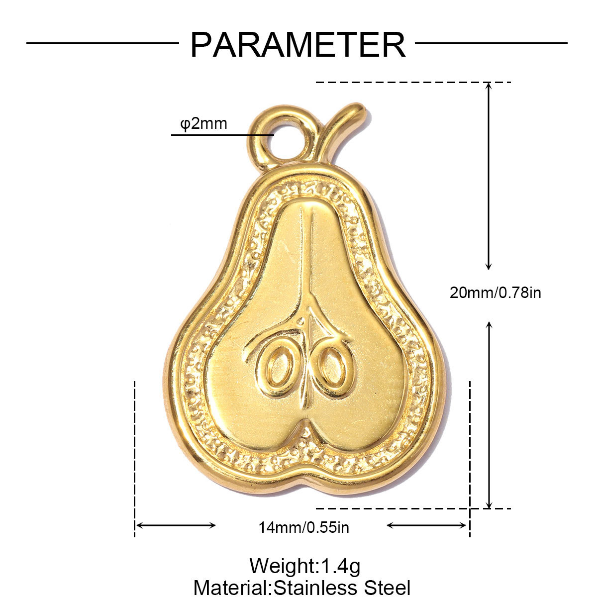 6pcs/pack Stainless Steel Resin Cherry DIY Bracelet Charms Cheese Ice Cream Cone Necklace Pendants Woman Hazelnut Shoe Accessory