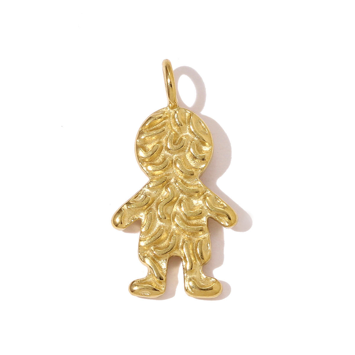 6pcs/pack Stainless Steel Bettle Bee Laybird DIY Bracelet Charms Fox Bear Dachshund Necklace Pendants Women Little Boy Girl Jewelry