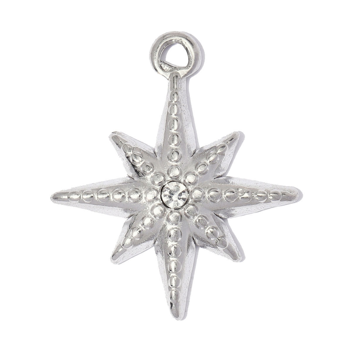 6pcs/pack Stainless Steel Enamel Fish Shell DIY Earring Charms Ladybug Star Necklace Pendants Woman Evil Eye Jewelry Wholesale