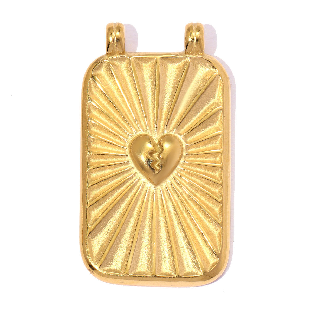 6pcs/pack Stainless Steel Rhinestone Cross Moon Sun DIY Charm The Goddess of Love Cupid Necklace Pendant Woman Eye Heart Jewelry