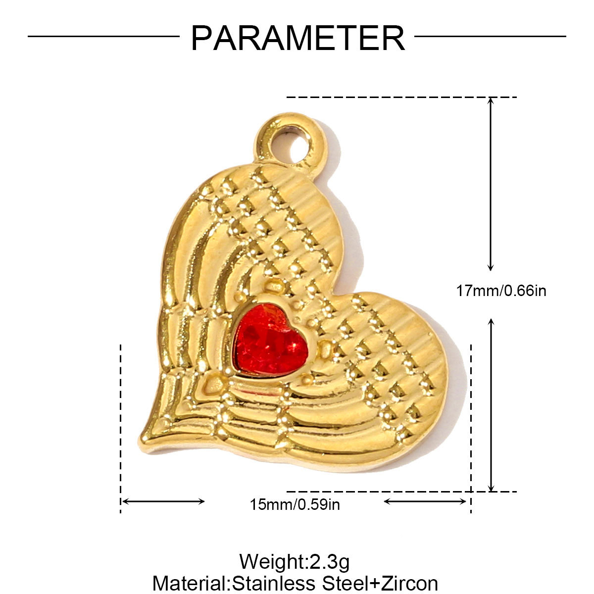 6pcs/pack Retro Stainless Steel Enamel Love Heart Necklace Pendants Crystal Star DIY Charms Women Waterdroop Jewelry Wholesale