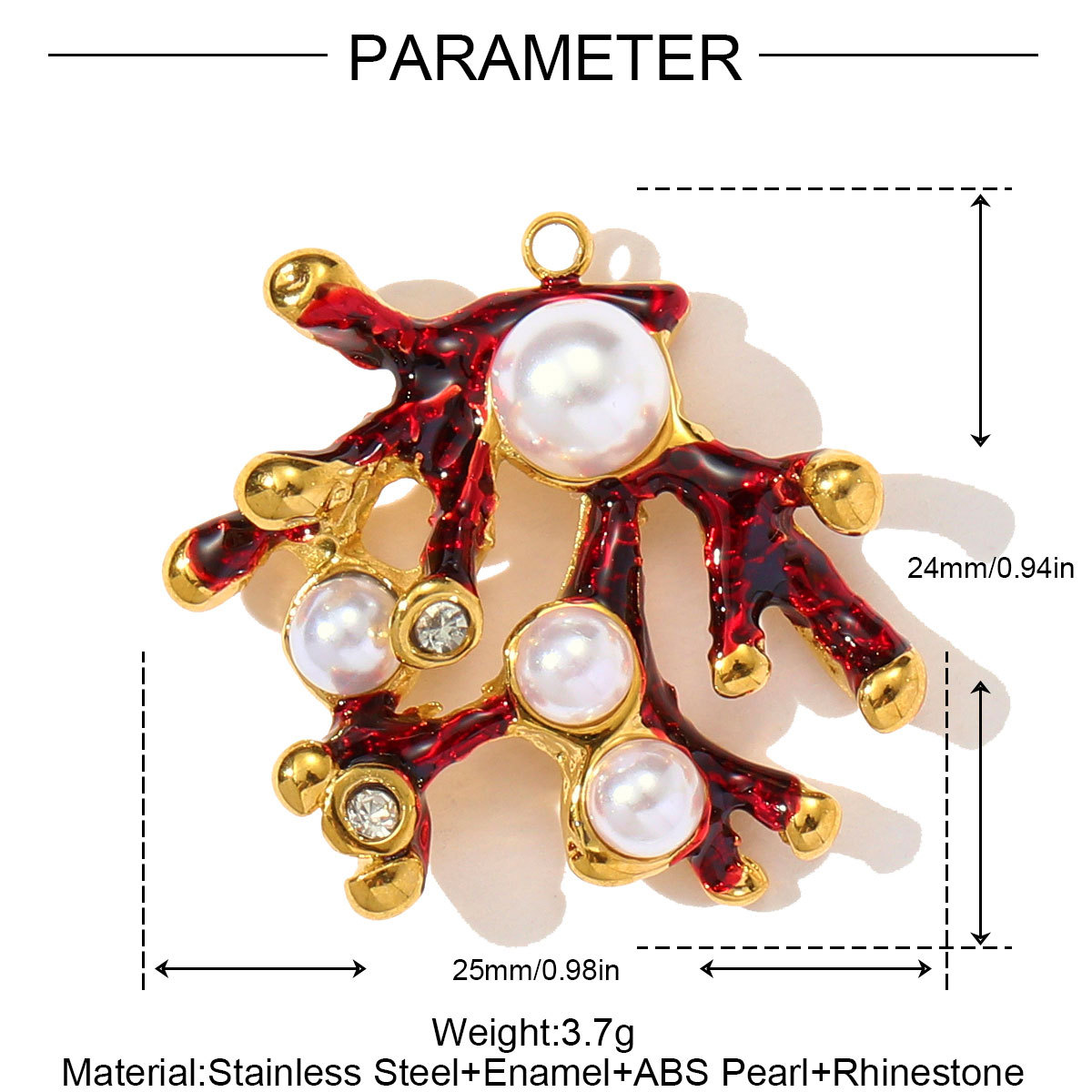 6pcs/pack Stainless Steel Natural Stone Shell Coral Necklace Pendant Pearl Evil Eye Leaf DIY Earring Charm Women Big Size Jewelry