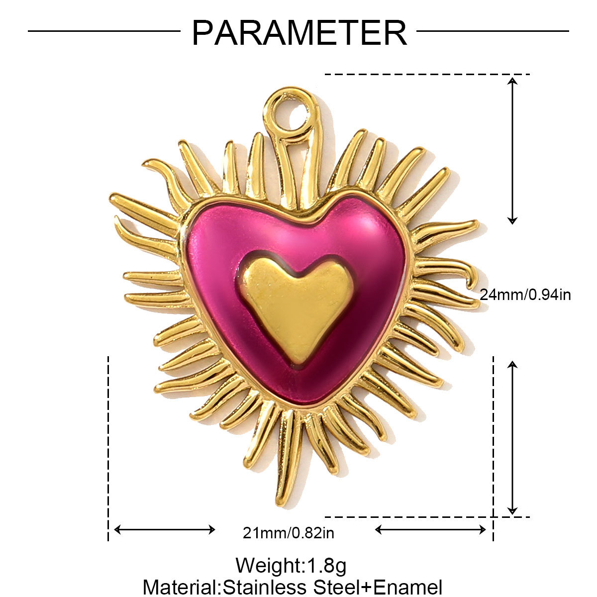 6pcs/pack Stainless Steel Rhinestone Disc Flower DIY Charm Cactus Rose Butterfly Necklace Pendant Women Moon Rainbow Jewelry