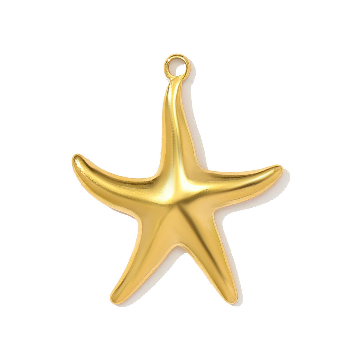 6pcs/pack Stainless Steel Sea Fish Pearl Starfish Necklace Pendant Shark Crab Turtle DIY Charm Women Anchor Mermaid Jewelry