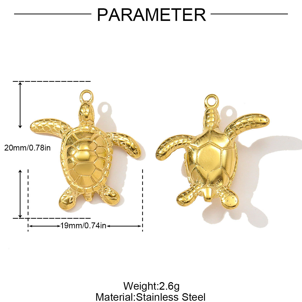 6pcs/pack Stainless Steel Sea Fish Pearl Starfish Necklace Pendant Shark Crab Turtle DIY Charm Women Anchor Mermaid Jewelry