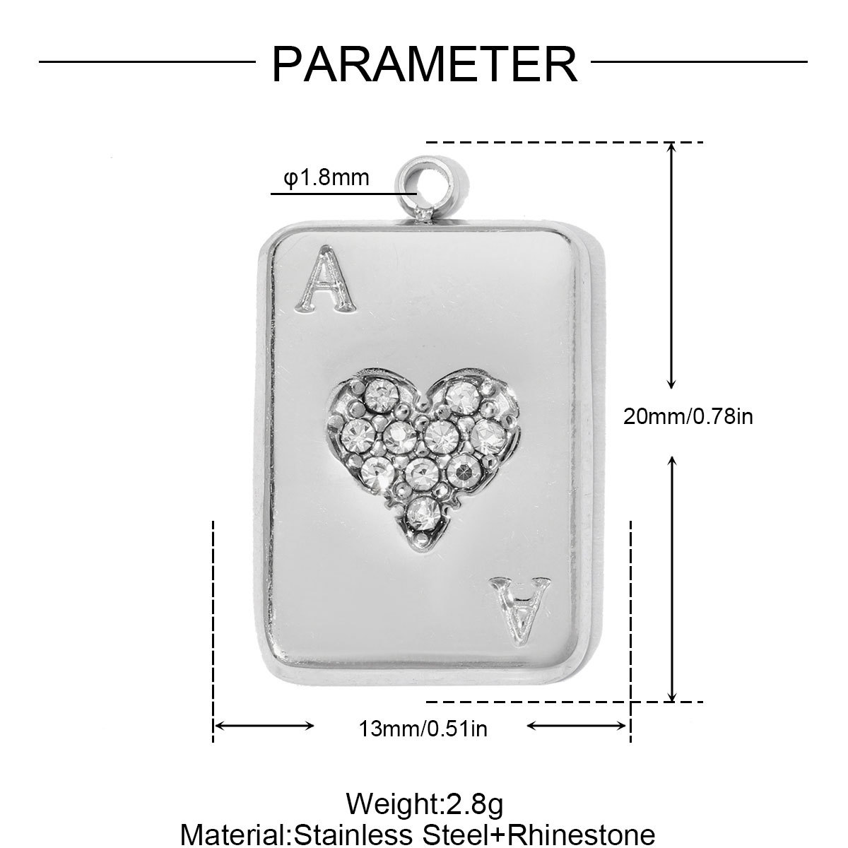 6pcs/pack Stainless Steel Sunflower Star DIY Bracelet Charms Rhinestone Heart Necklace Pendant Woman Sun Crab Jewelry Wholesale