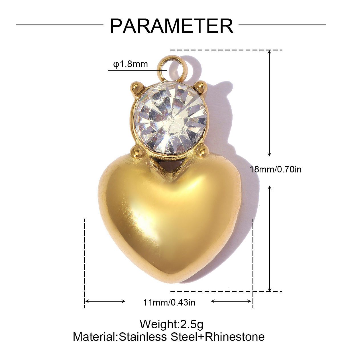 6pcs/pack Stainless Steel Cood Karma  Lucky Poker DIY Charms Bell Tower Clover Necklace Pendants Woman Coffee Cup Jewelry Wholesale