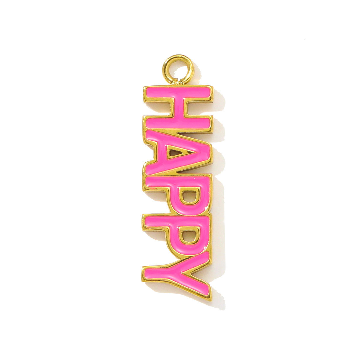 6pcs/pack Fashion Stainless Steel Enamel Happy Love Sun Pendants Baseball Sport DIY Bracelet Charms Women Lucky Angel Jewelry