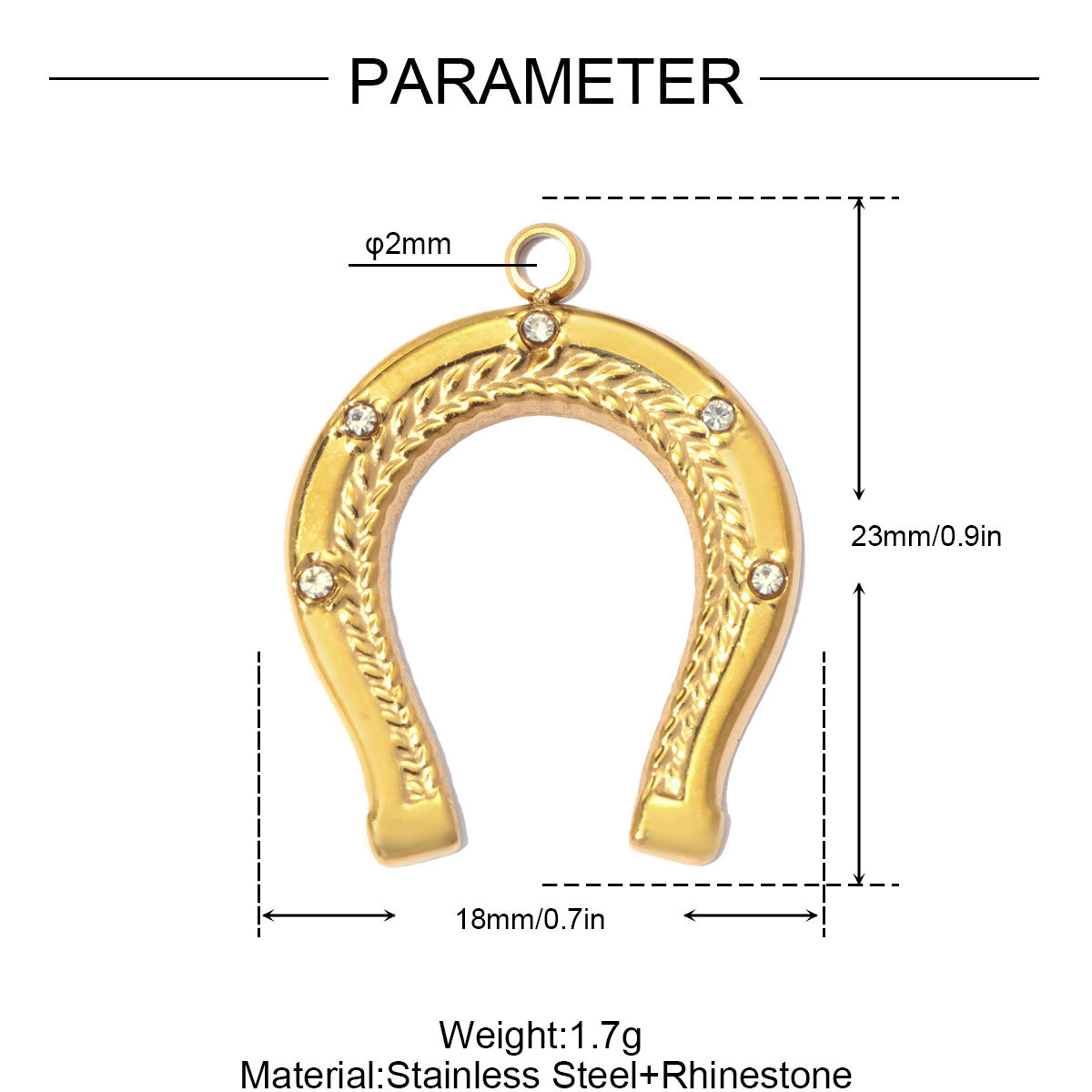 6pcs/pack Stainless Steel Conch Horseshoe DIY Earring Charms Enamel Angel Necklace Pendants Women 3D Sailboat Jewelry Wholesale