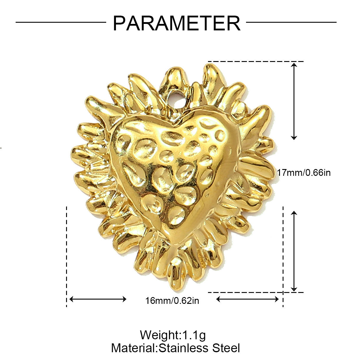 6pcs/pack French Retro Stainless Steel The Bible Love Heart Pendants Rhinestone Moon Star DIY Bracelet Charms Women Evil Eye Jewelry