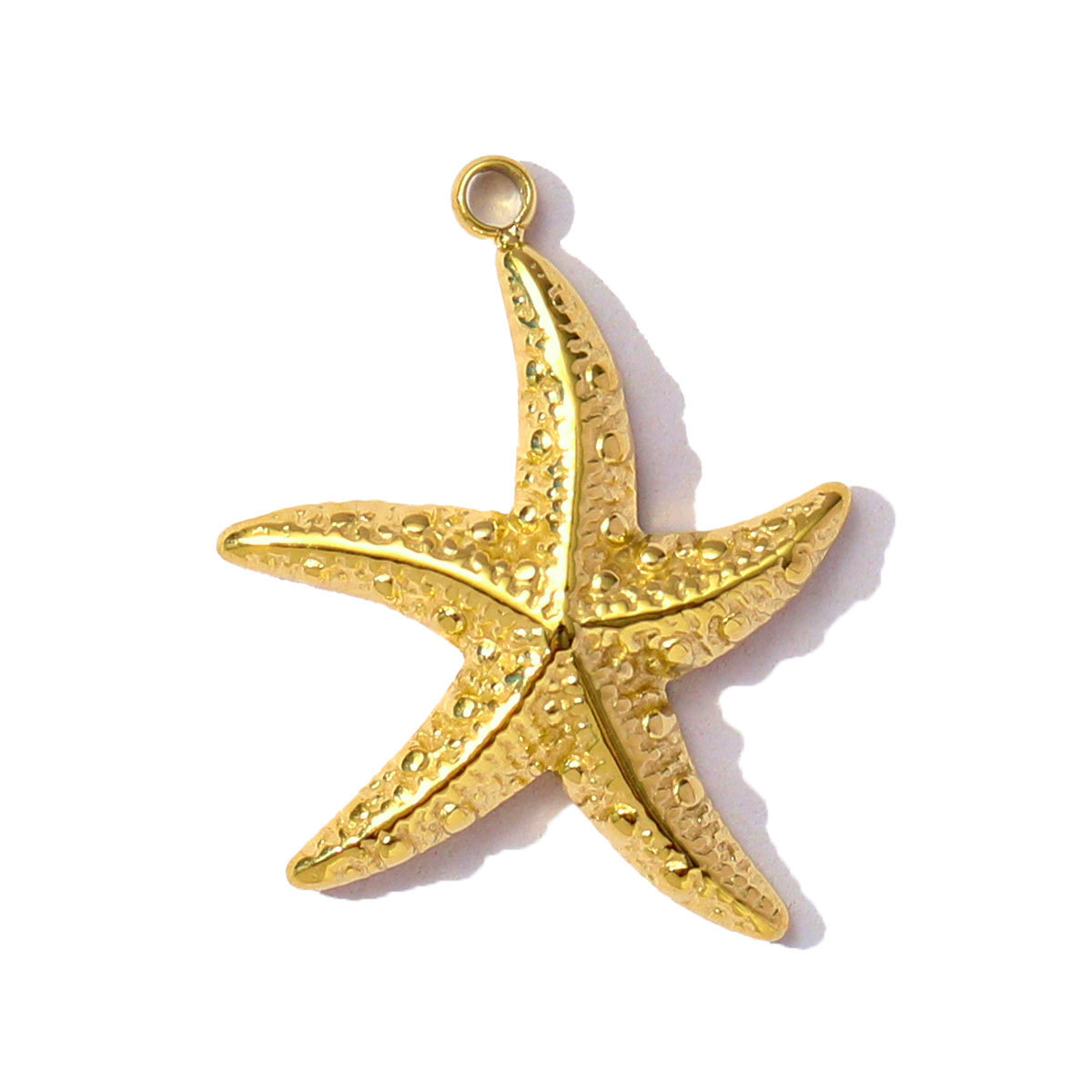 6pcs/pack Stainless Steel Enamel Starfish Snakehead Crab Pendants Elephant Cherry Charms for Women DIY Jewelry Necklace Bracelet Making