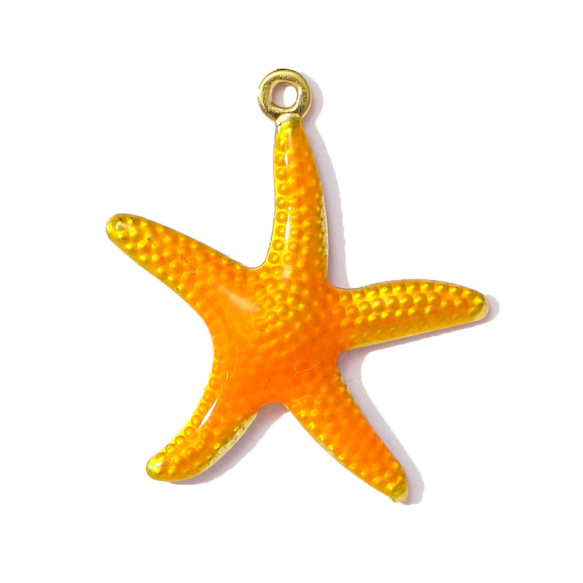 6pcs/pack Stainless Steel Enamel Starfish Snakehead Crab Pendants Elephant Cherry Charms for Women DIY Jewelry Necklace Bracelet Making