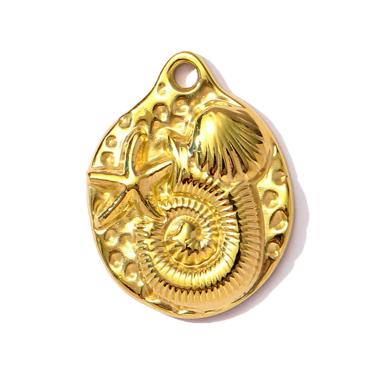 6pcs/pack Stainless Steel Enamel Starfish Snakehead Crab Pendants Elephant Cherry Charms for Women DIY Jewelry Necklace Bracelet Making