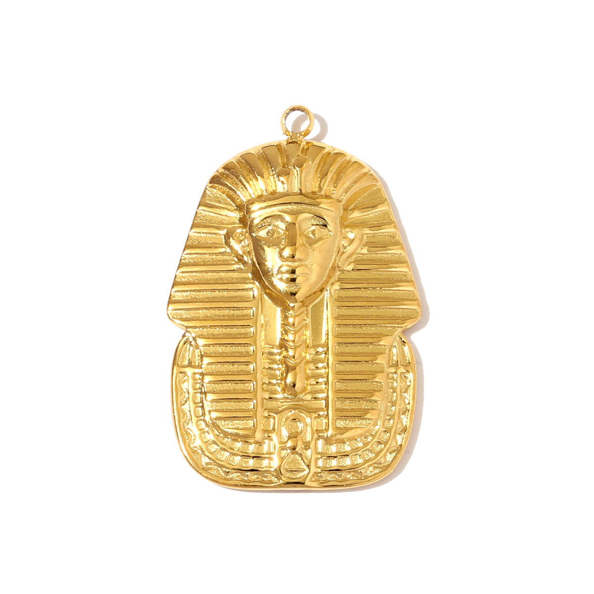 6pcs/pack Fashion Stainless Steel Pharaoh of Egypt Necklace Pendants Eye Hamsa Hand DIY Charms Women Moon Heart Jewelry Wholesale