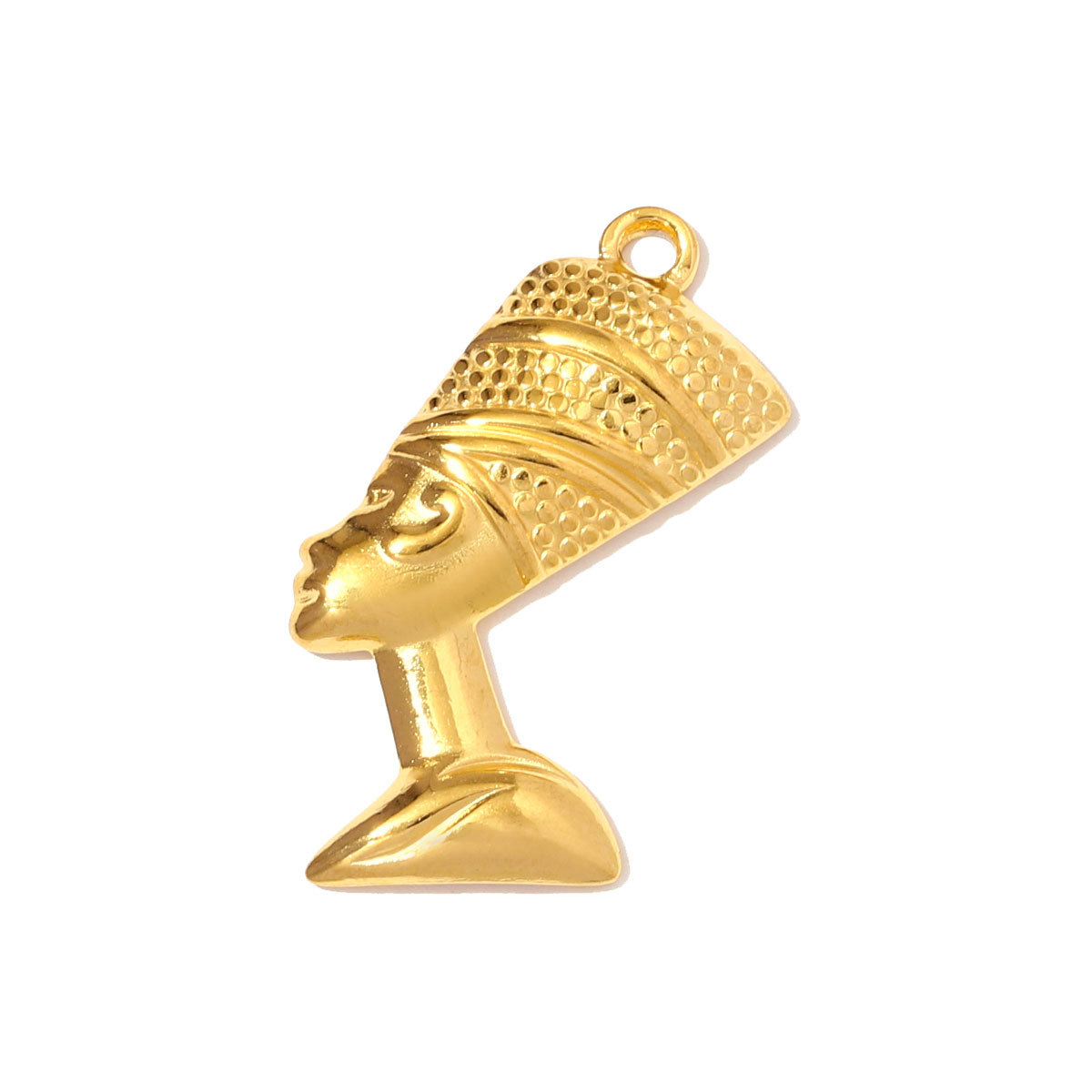 6pcs/pack Fashion Stainless Steel Pharaoh of Egypt Necklace Pendants Eye Hamsa Hand DIY Charms Women Moon Heart Jewelry Wholesale