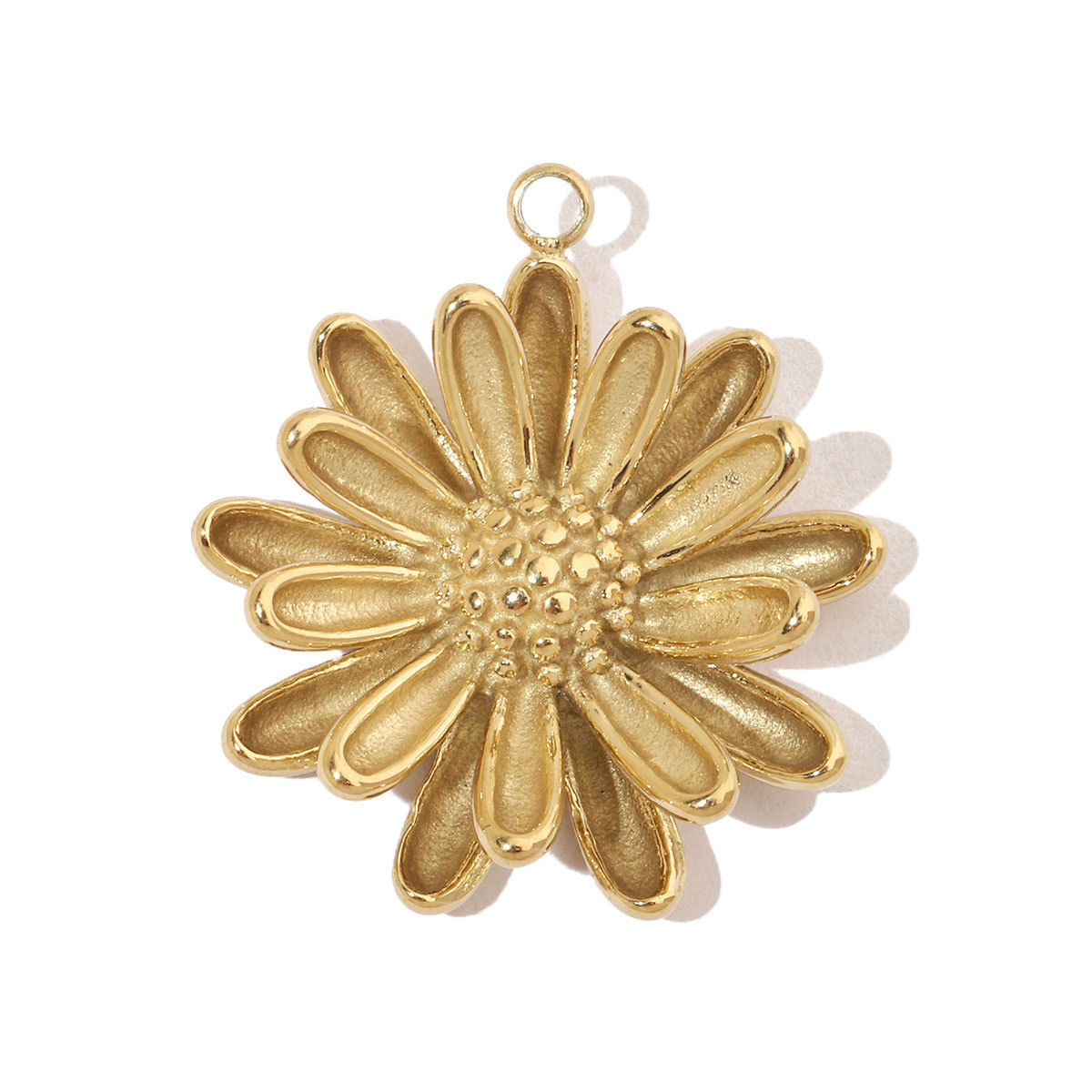6pcs/pack Moon Leaf Stainless Steel Diy Charms Women Daisy Flower Star Earring Necklace Making Hamsa Hand Pendant