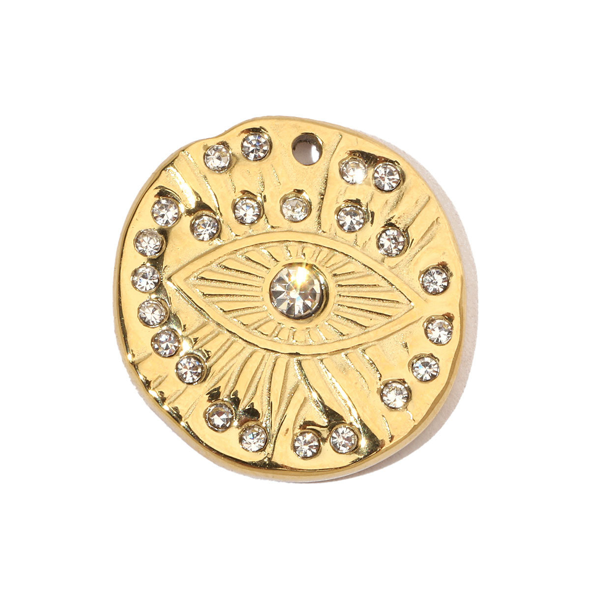 6pcs/pack Moon Leaf Stainless Steel Diy Charms Women Daisy Flower Star Earring Necklace Making Hamsa Hand Pendant