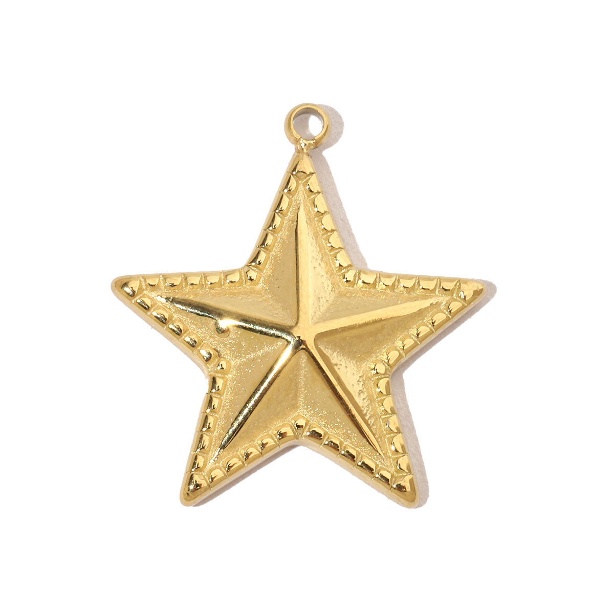 6pcs/pack Moon Leaf Stainless Steel Diy Charms Women Daisy Flower Star Earring Necklace Making Hamsa Hand Pendant