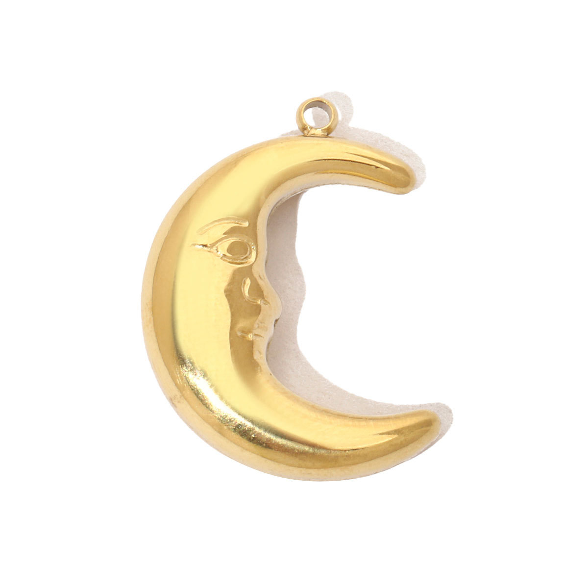 6pcs/pack Moon Leaf Stainless Steel Diy Charms Women Daisy Flower Star Earring Necklace Making Hamsa Hand Pendant