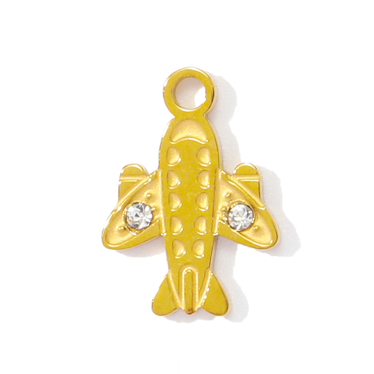 6pcs/pack French Stainless Steel Enamel Airplane Camera Necklace Pendants Suitcase Plam Diy Charms Juice Milktea Coffee Cup Jewelry