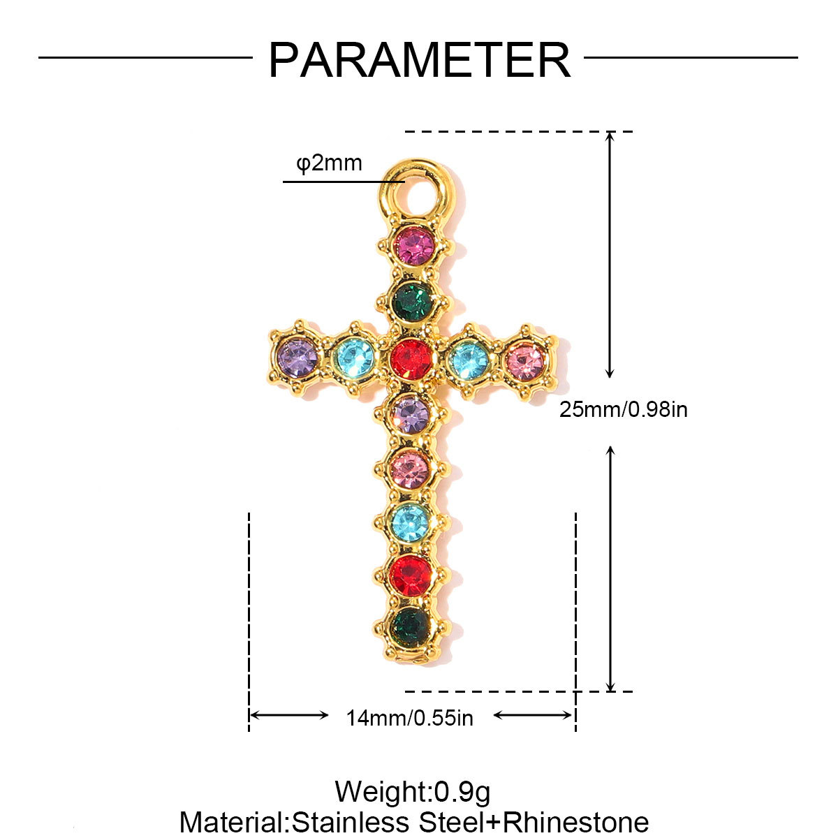 6pcs/pack Stainless Steel Cute Shell Heart DIY Charms Women Cross Trendy Sunflower Natural Stone Pendants Necklace Making Jewelry