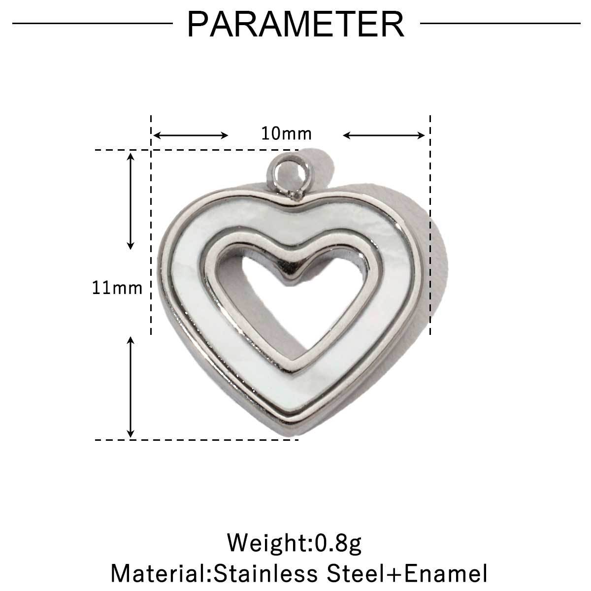 6pcs/pack Stainless Steel Cute Shell Heart DIY Charms Women Cross Trendy Sunflower Natural Stone Pendants Necklace Making Jewelry