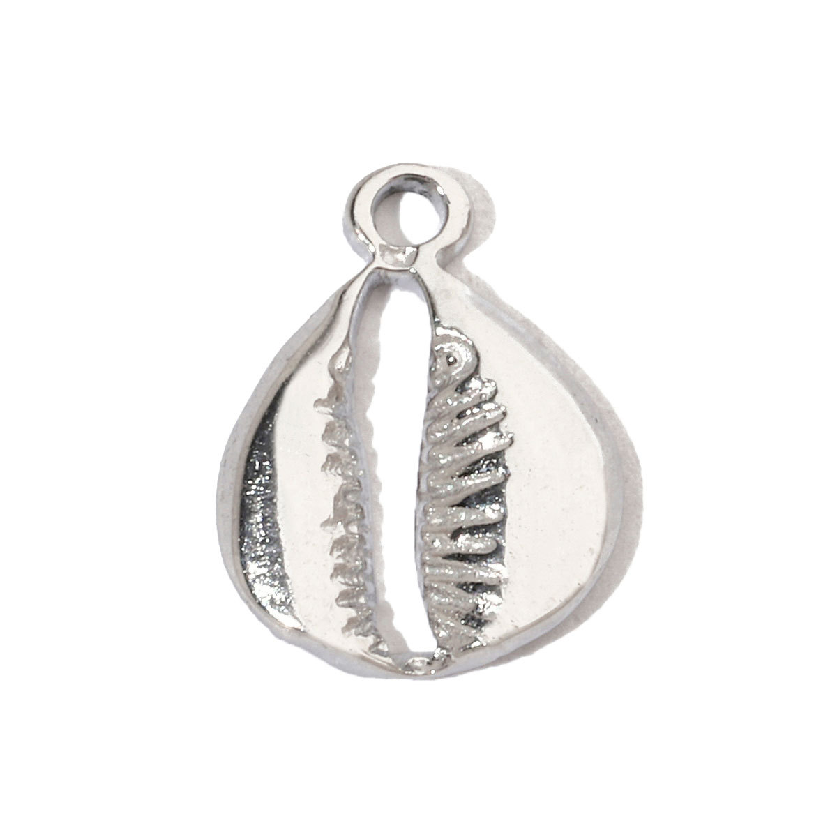 6pcs/pack Shell Bee Stainless Steel Diy Charms Women Star Clover Seahorse Earring Necklace Making Dog Paw Fox Pendant Wholesale