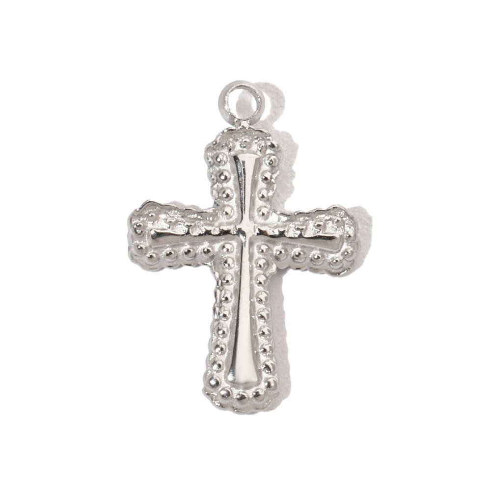 6pcs/pack Shell Bee Stainless Steel Diy Charms Women Star Clover Seahorse Earring Necklace Making Dog Paw Fox Pendant Wholesale
