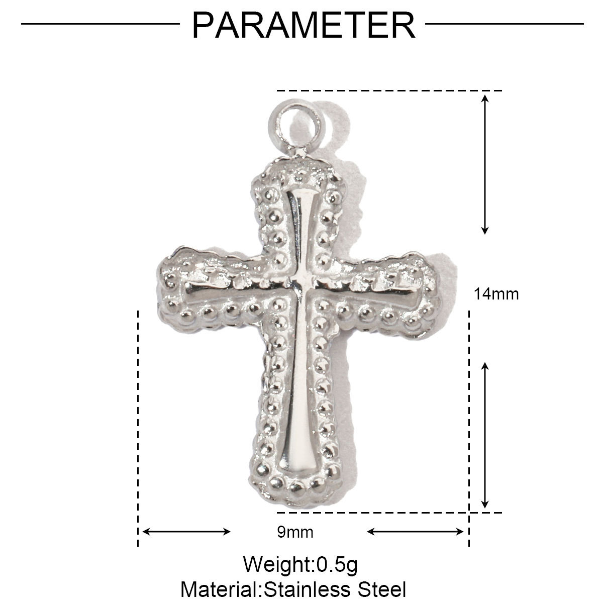 6pcs/pack Shell Bee Stainless Steel Diy Charms Women Star Clover Seahorse Earring Necklace Making Dog Paw Fox Pendant Wholesale