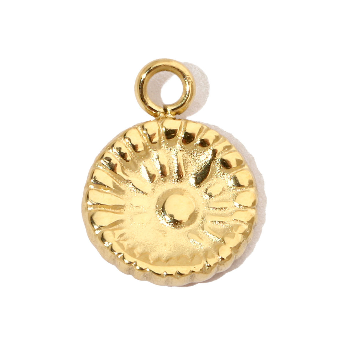 6pcs/pack Spider Bee Stainless Steel Diy Charms Women Star Clover Seahorse Earring Necklace Making Dog Paw Sun Pendant
