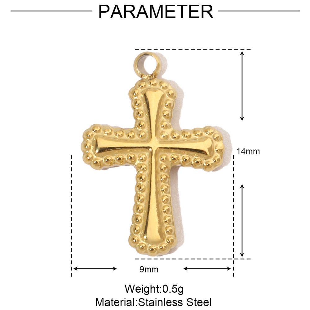 6pcs/pack Spider Bee Stainless Steel Diy Charms Women Star Clover Seahorse Earring Necklace Making Dog Paw Sun Pendant